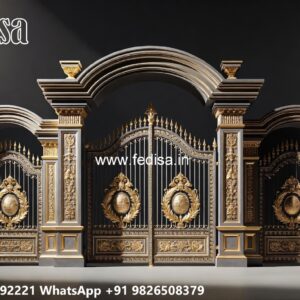Simple House Gate Design, Iron Main Gate Simple Design Stainless Steel Main Gates