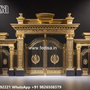 Maharaja Gate Ka Design, Normal House Gate Design Stainless Steel Main Gates