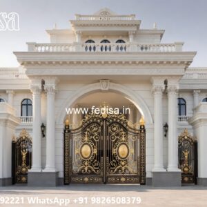 Latest Main Gate Design 2145, Front Boundary Gate Design Stainless Steel Main Gates