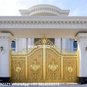 Maharaja Gate Ka Design, Home Main Gate Pillar Design Stainless Steel Main Gates