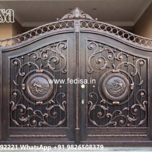 Latest Main Gate Design 2150, Main Gate Design 6 Feet Stainless Steel Main Gates