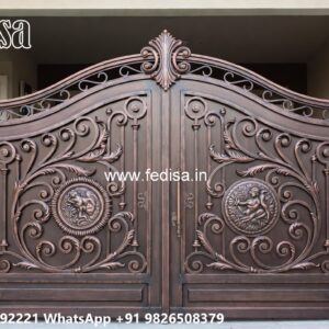 Gate Design For Home Entrance, Modern Fence Door Stainless Steel Main Gates