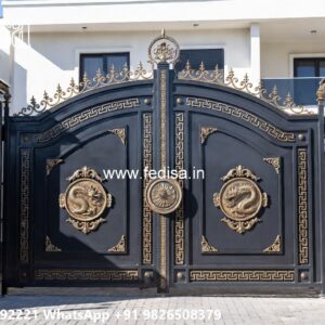 Latest Main Gate Design 2157, Grey Colour Gate Design Stainless Steel Main Gates