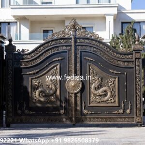 Unique Gate Design, Maharaja Steel Gate Stainless Steel Main Gates