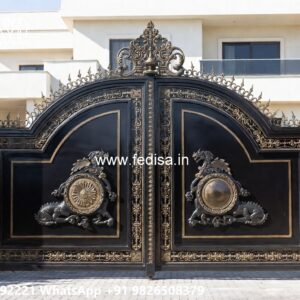 Square Gate Design, Gate Wall Design Stainless Steel Main Gates