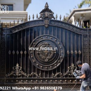 Pipe Ka Gate, Main Gate Ke Design Stainless Steel Main Gates