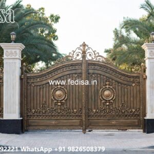 Maharaja Gate Pipe Design, Main Gate Design 2026 Steel Stainless Steel Main Gates