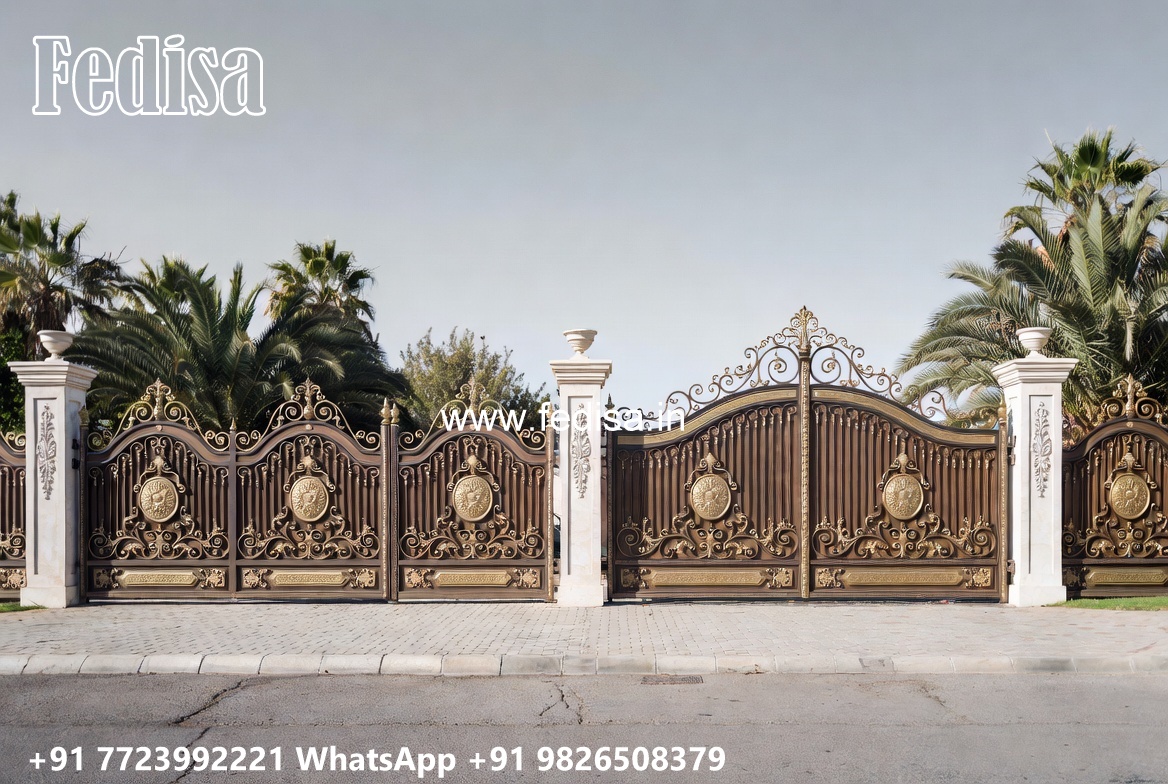 Outer Gate Design, Auto Gate Design Stainless Steel Main Gates