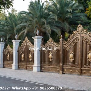 Laser Cutting Gate Price, Boundary Wall Gate Stainless Steel Main Gates