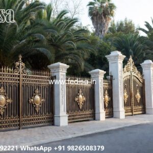 Outer Gate Design, Square Tube Gate Design Stainless Steel Main Gates