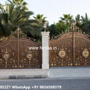 Outer Gate Design, Gate Post Design Stainless Steel Main Gates