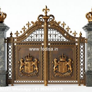 Steel Gate Design Modern, Lohe Ke Gate Ka Colour 61 Home Gates Design Ideas | Gate Design
