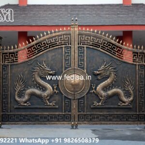 Square Gate Design, Four Fold Main Gate Design 390 Home Gates Design Ideas | Gate Design