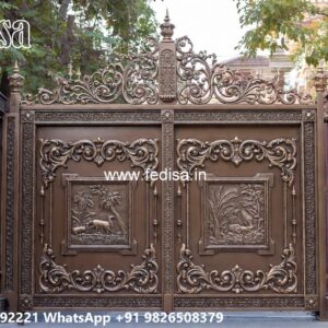 Outer Gate Design, Steel Maharaja Gate 414 Home Gates Design Ideas | Gate Design