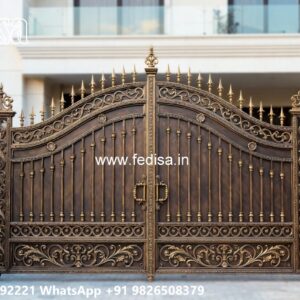 Maharaja Gate Pipe Design, Stainless Steel Gate Design For Flats 517 Home Gates Design Ideas | Gate Design