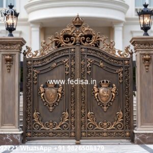 Grill Gate For Balcony, Mandir Steel Gate Design 585 Home Gates Design Ideas | Gate Design
