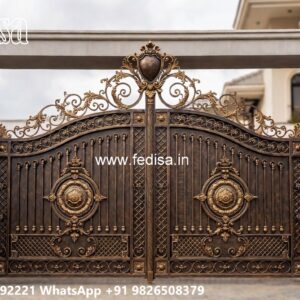 Maharaja Gate Pipe Design, 4 Feet Iron Gate Design 697 Home Gates Design Ideas | Gate Design