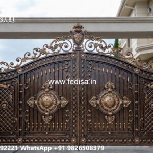 Steel Gate Design Modern, Cyclone Gate Design 731 Home Gates Design Ideas | Gate Design
