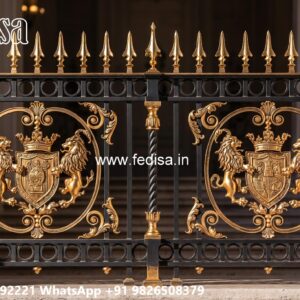 Steel Gate Design Modern, Design Of Boundary Wall With Gate 841 Home Gates Design Ideas | Gate Design