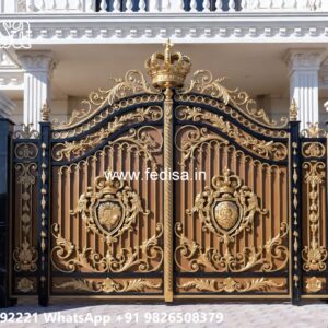 Maharaja Gate Pipe Design, Sliding Compound Gate 867 Home Gates Design Ideas | Gate Design