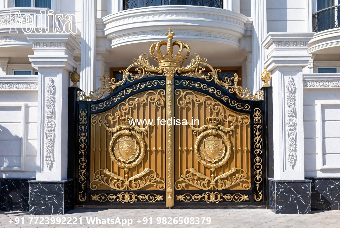 Gate Design With Price, Sliding Iron Main Gate Design 868 Home Gates Design Ideas | Gate Design