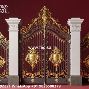 Pipe Ka Gate, One Side Iron Gate Design 1142 Home Gates Design Ideas | Gate Design
