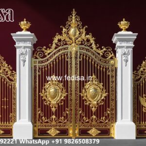 Square Gate Design, Main Gate Single Door Iron Gate Design 1170 Home Gates Design Ideas | Gate Design