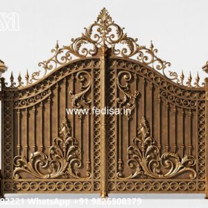 Laser Cutting Gate Price, Main Gate With Small Door 1209 Home Gates Design Ideas | Gate Design