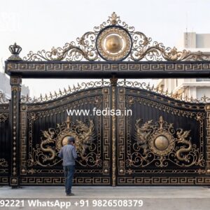 Steel Gate Design 2028, Fancy Gate Design 1308 Home Gates Design Ideas | Gate Design