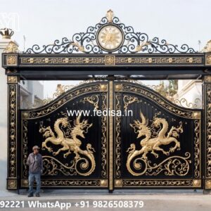 14 Feet Gate Design, Front Gate Design Iron 1322 Home Gates Design Ideas | Gate Design