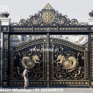 Steel Sliding Gate Design, Lohe Ke Darwaje Ki Design 1329 Home Gates Design Ideas | Gate Design