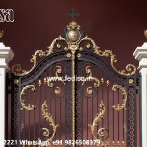 Gate Ke Upar Ki Design, Iron Single Gate Design 1540 Home Gates Design Ideas | Gate Design