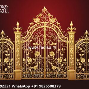Gate Flower Design, Latest Iron Gate Design 1554 Home Gates Design Ideas | Gate Design