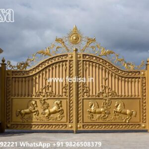 Steel Sliding Gate Design, Loha Gate Colour 1689 Home Gates Design Ideas | Gate Design