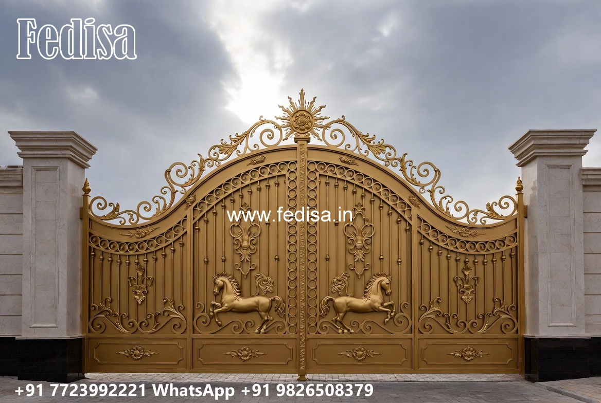 51 Feet Gate Design, Boundary Main Gate Design 1692 Home Gates Design Ideas | Gate Design
