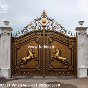 Main Gate Paint Design, Steel Ke Fancy Gate 1721 Home Gates Design Ideas | Gate Design