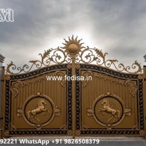 Terrace Gate Design, Single Palla Gate Design 1727 Home Gates Design Ideas | Gate Design