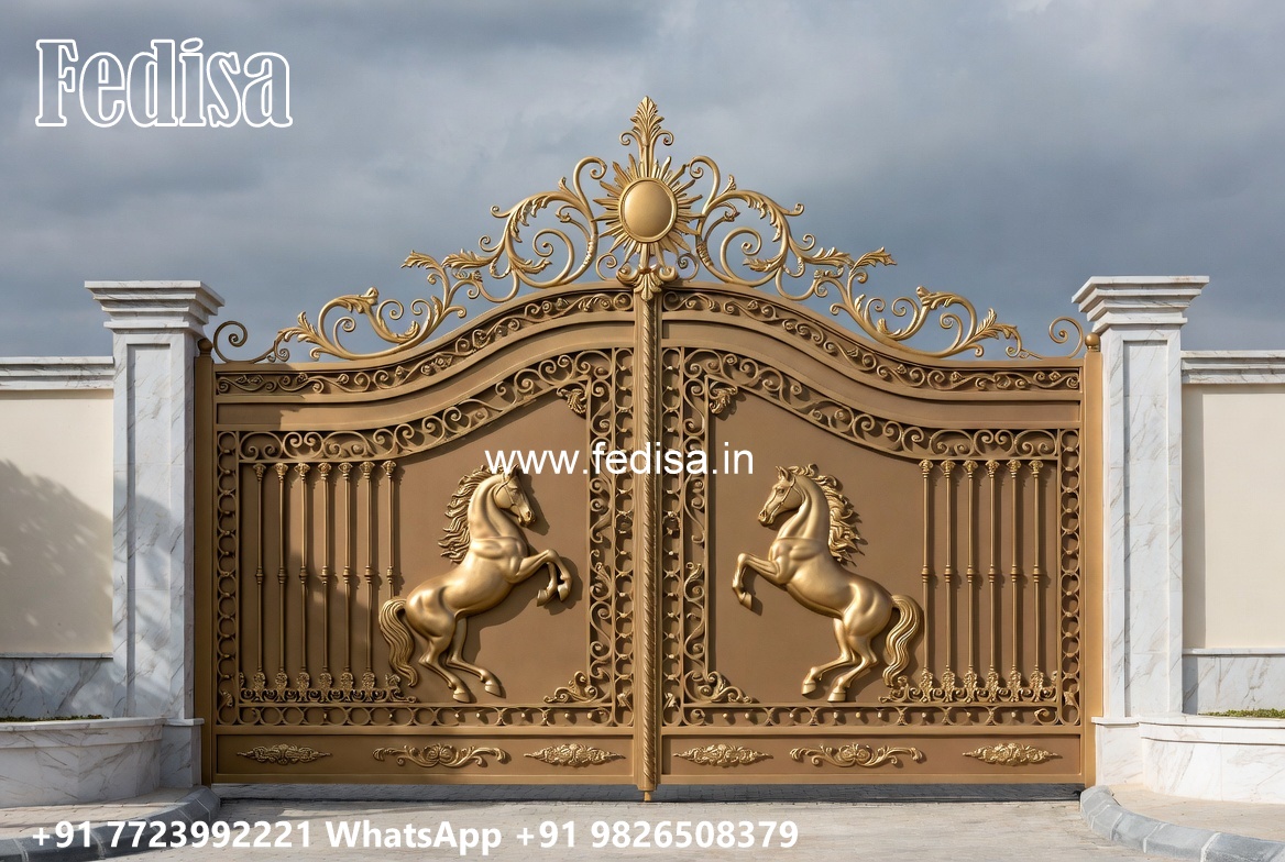 Wrought Iron Gate Catalogue, Fancy Main Gate Design 1736 Home Gates Design Ideas | Gate Design