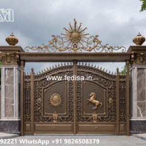Farm Entry Gate Design, Steel Railing Gate Design 1755 Home Gates Design Ideas | Gate Design