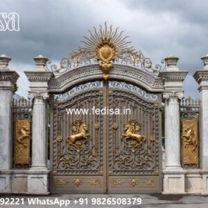 58 Feet Gate Design, Steel Gate Simple Design 1762 Home Gates Design Ideas | Gate Design