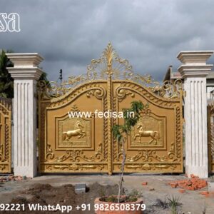 Main Gate Paint Design, Main Gate Slope Design 1911 Home Gates Design Ideas | Gate Design