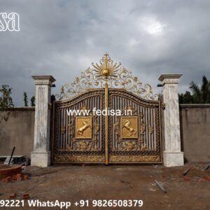 Main Gate Paint Design, Steel Bar Fence Design 1921 Home Gates Design Ideas | Gate Design