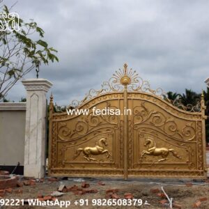 75 Feet Gate Design, Safety Grill Design For Boundary Wall 1932 Home Gates Design Ideas | Gate Design