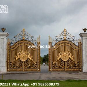 77 Feet Gate Design, Sliding Steel Gate Design For Home 1952 Home Gates Design Ideas | Gate Design