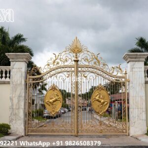 80 Feet Gate Design, Company Gate Design 1982 Home Gates Design Ideas | Gate Design
