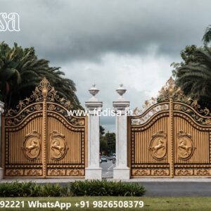 Wrought Iron Gate Catalogue, Steel Gate Double Door Design 2006 Home Gates Design Ideas | Gate Design