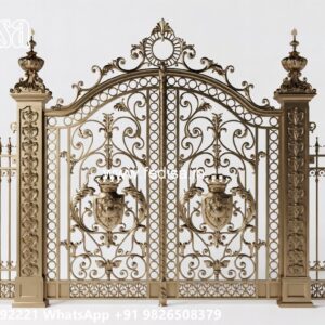 Gate Ke Upar Ki Design, Iron And Steel Gate Design 2080 Home Gates Design Ideas | Gate Design