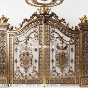 Steel Sliding Gate Design, Wall Compound Get Design 2089 Home Gates Design Ideas | Gate Design