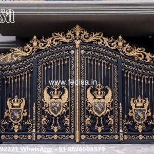 Steel Gate Design 2113, Concrete Fence And Gate Design 2158 Home Gates Design Ideas | Gate Design