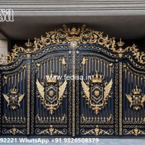 100 Feet Gate Design, 5 Feet Iron Gate Design 2182 Home Gates Design Ideas | Gate Design